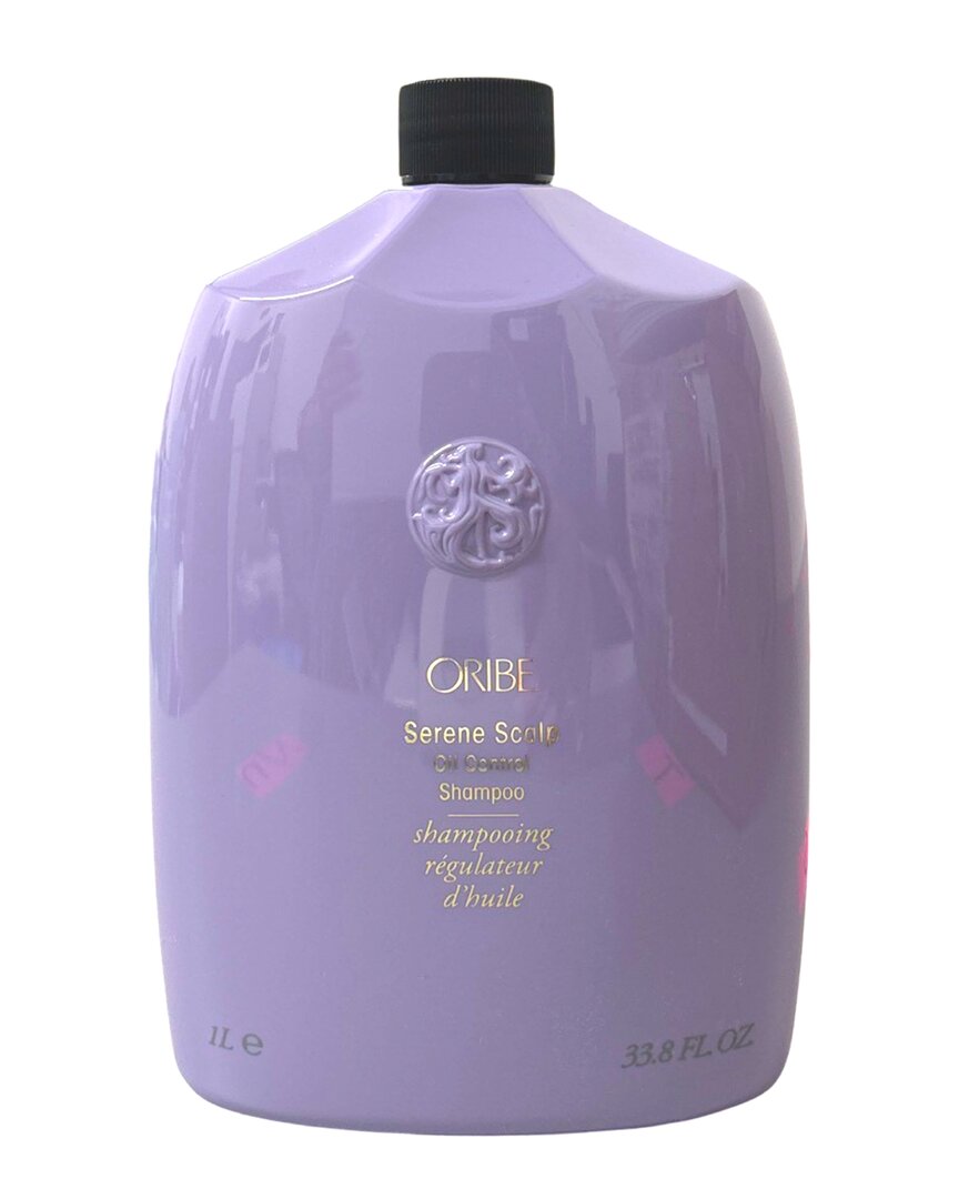 Oribe 33.8oz Serene Scalp Oil Control Shampoo In White