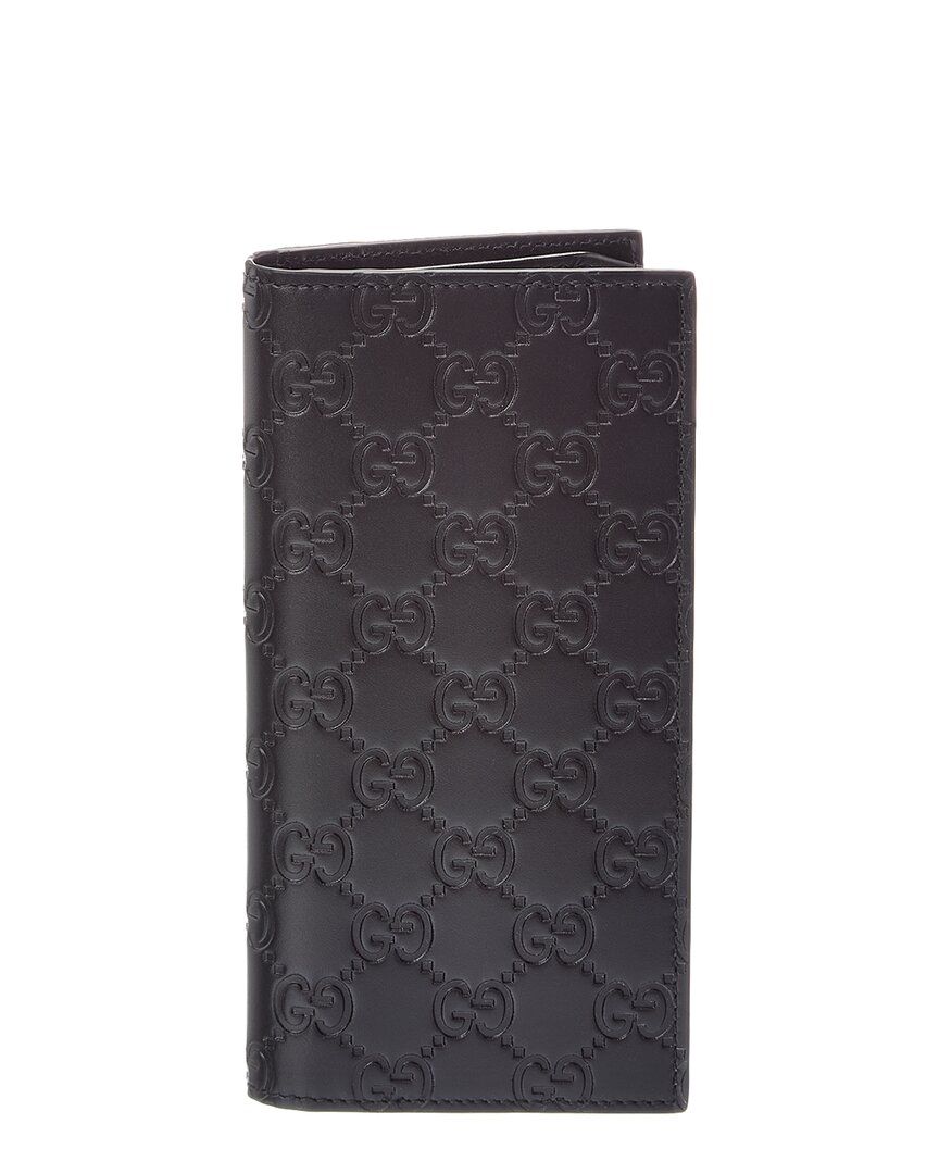 Gucci Leather Wallet In Black