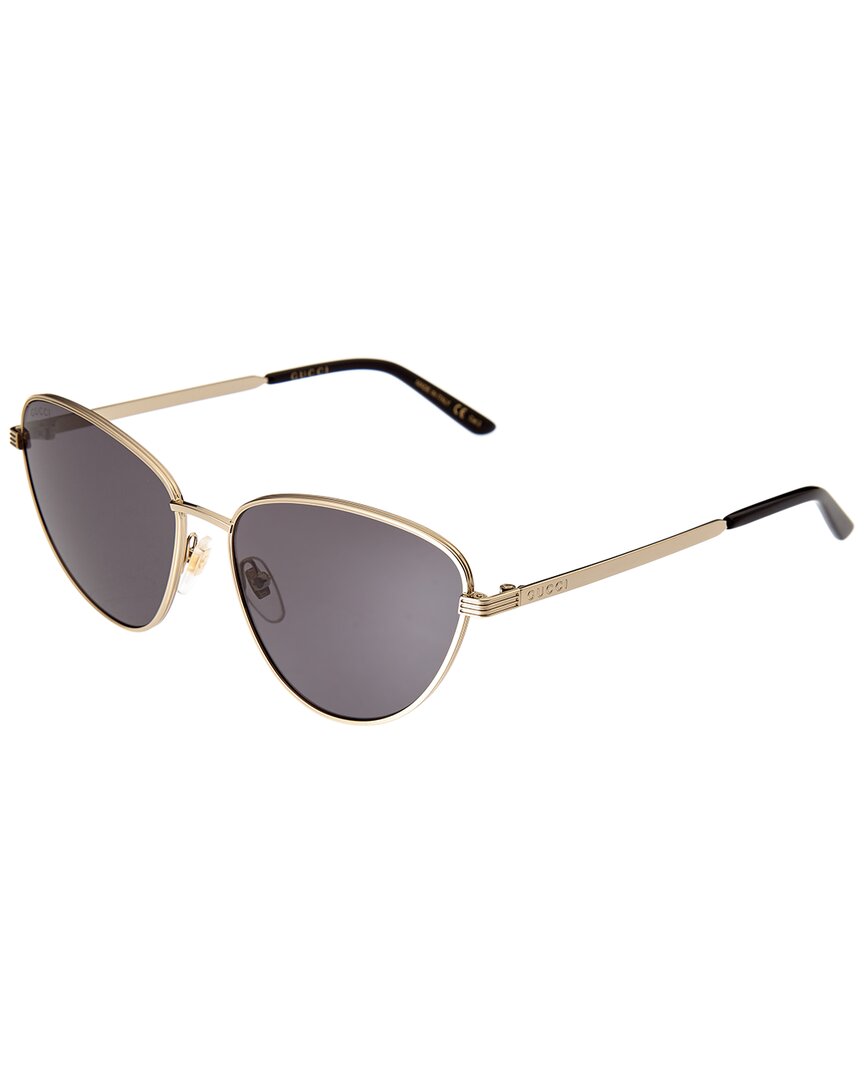 Shop Gucci Women's Gg0803s 58mm Sunglasses In Gold