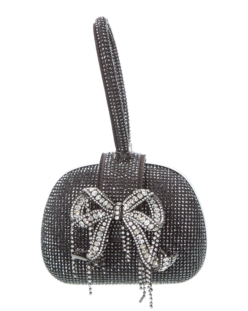 Self-portrait Self Portrait Embellished Polyester Clutch