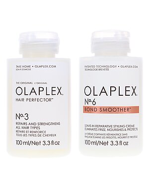 Olaplex 3.3oz No. 3 Hair Perfector & No. 6 Bond Smoother Reparative Styling Creme Combo Pack