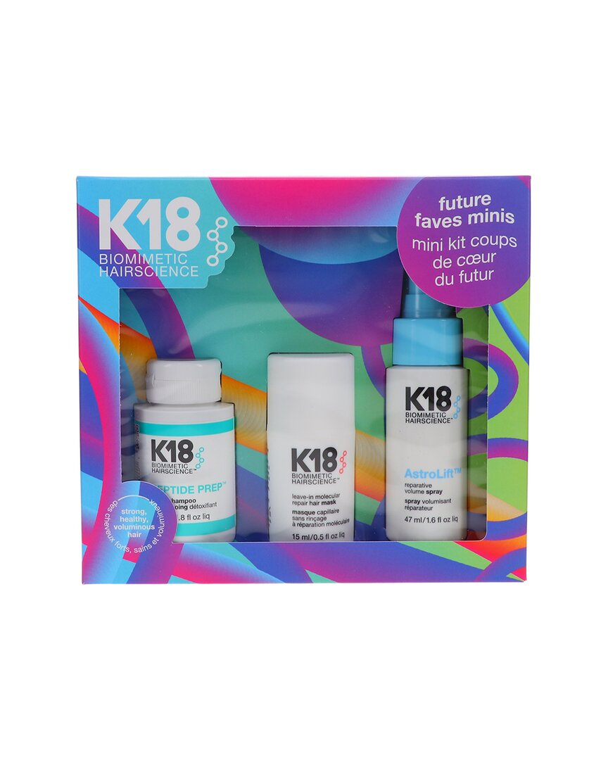 K18 Future Faves Minis Holiday 2025 3pc Set In White