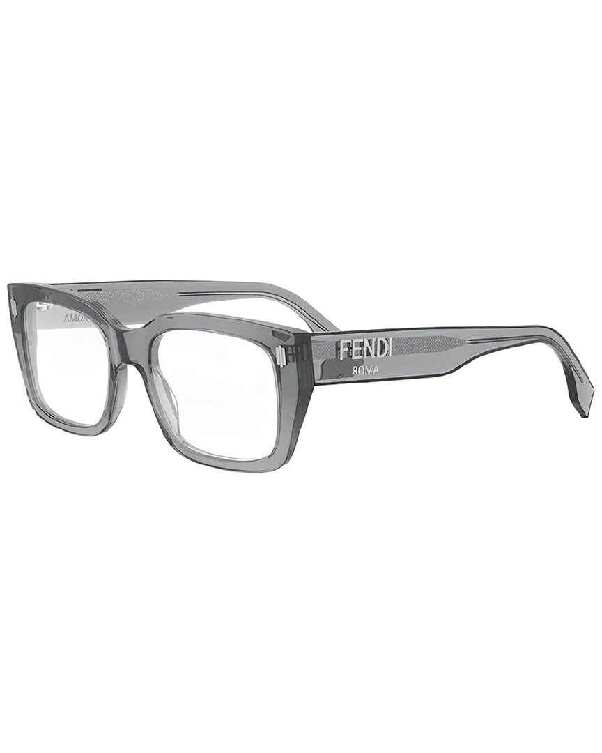 Fendi Men's Fe50094i52020 52mm Optical Frames In Gray