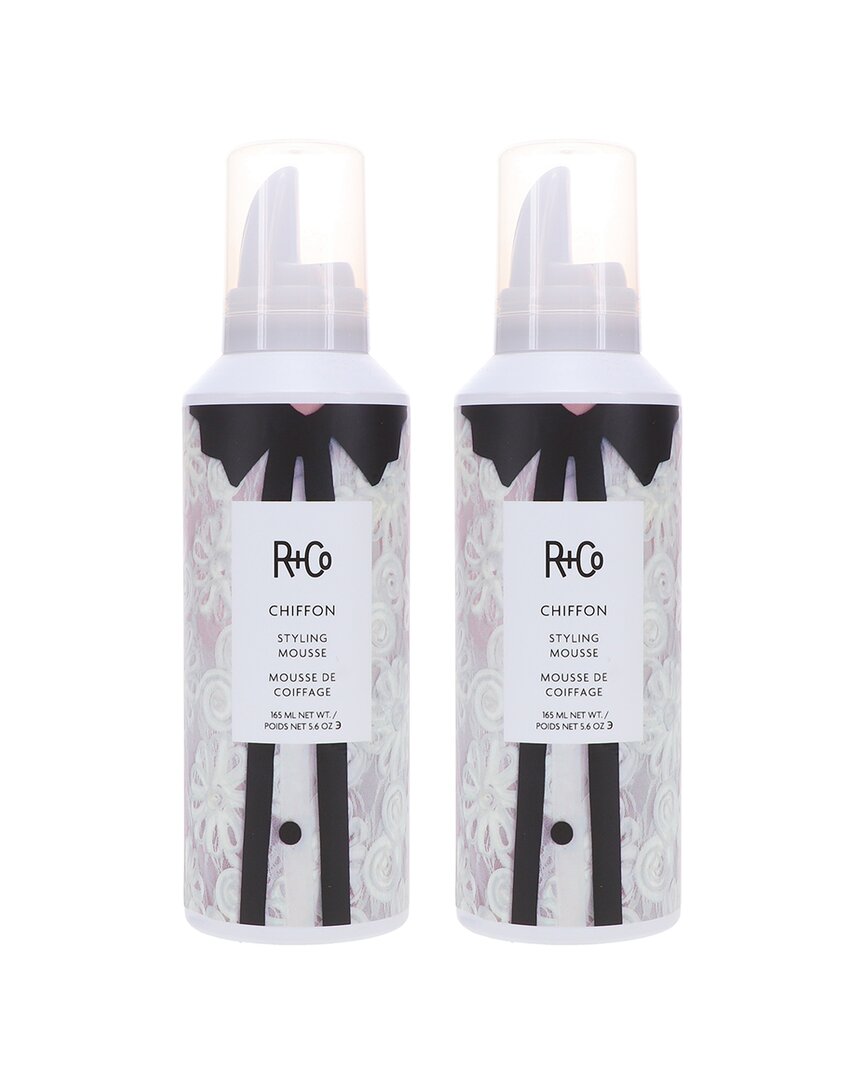 R + Co R+co 11.2oz Chiffon Styling Mousse 2 Pack
