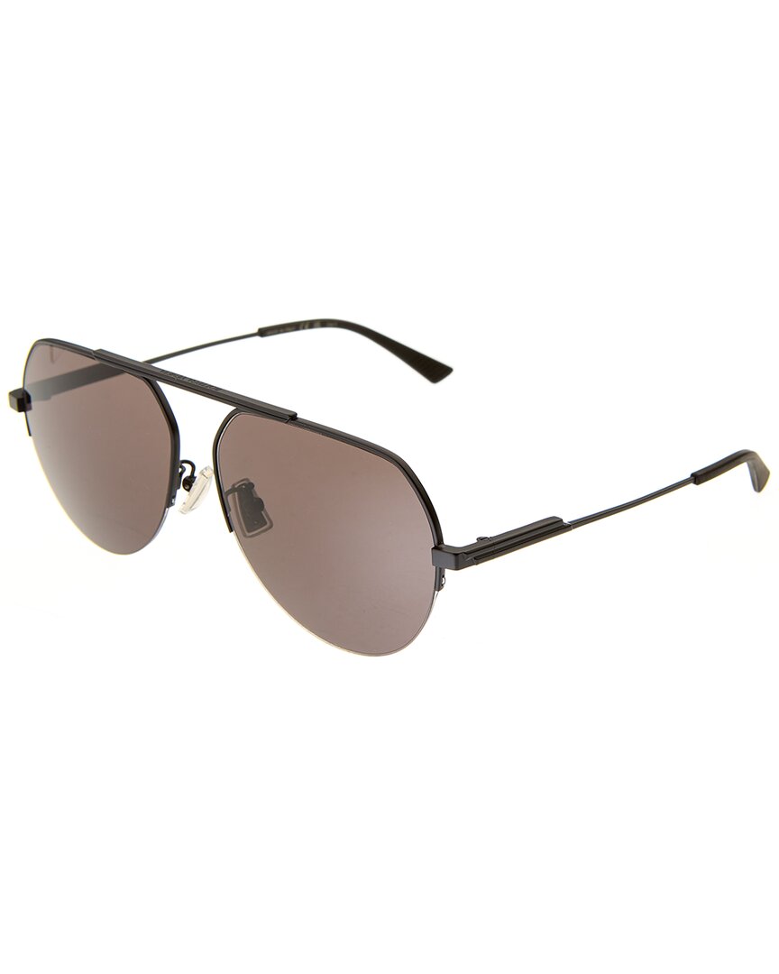 Bottega Veneta Unisex Bv1150s 60mm Sunglasses In Grey
