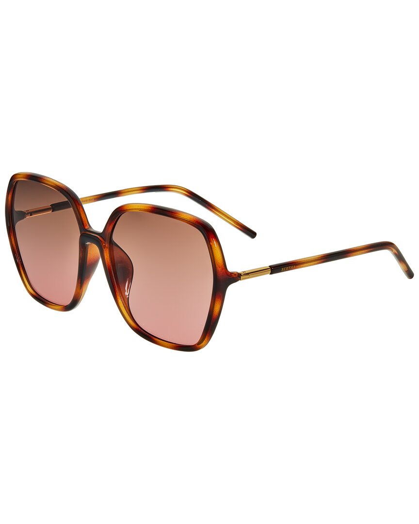 Bertha Women's Brsbr055c3 58mm Polarized Sunglasses