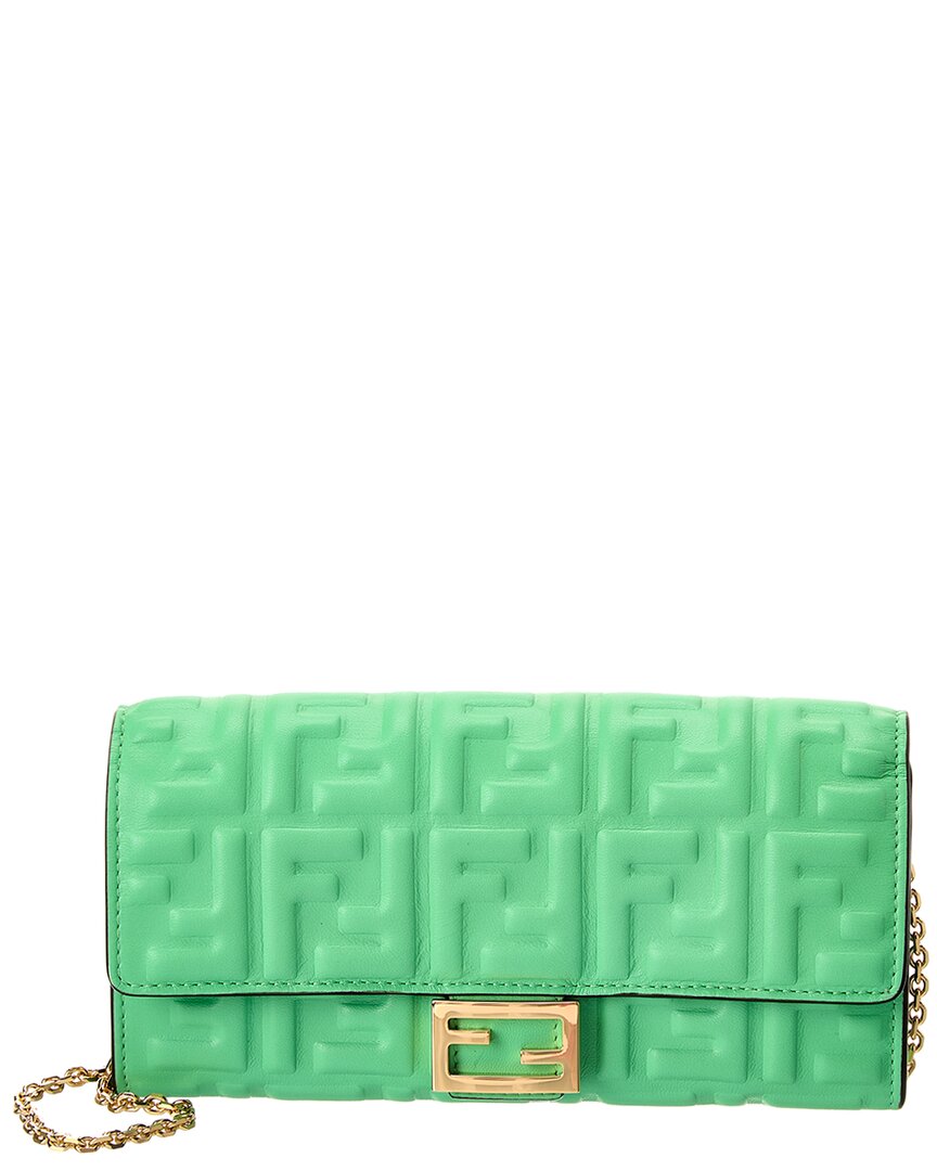 Fendi Wallet In Green