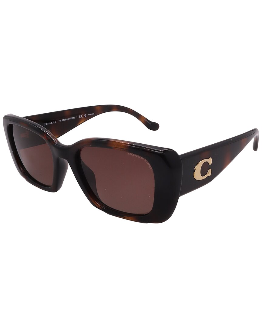 Coach Women's 54mm Polarized Sunglasses