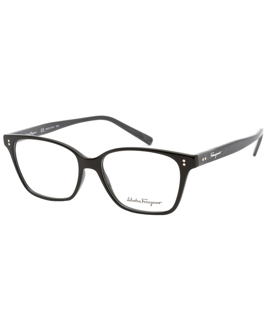Ferragamo Unisex 52mm Optical Frames In Black