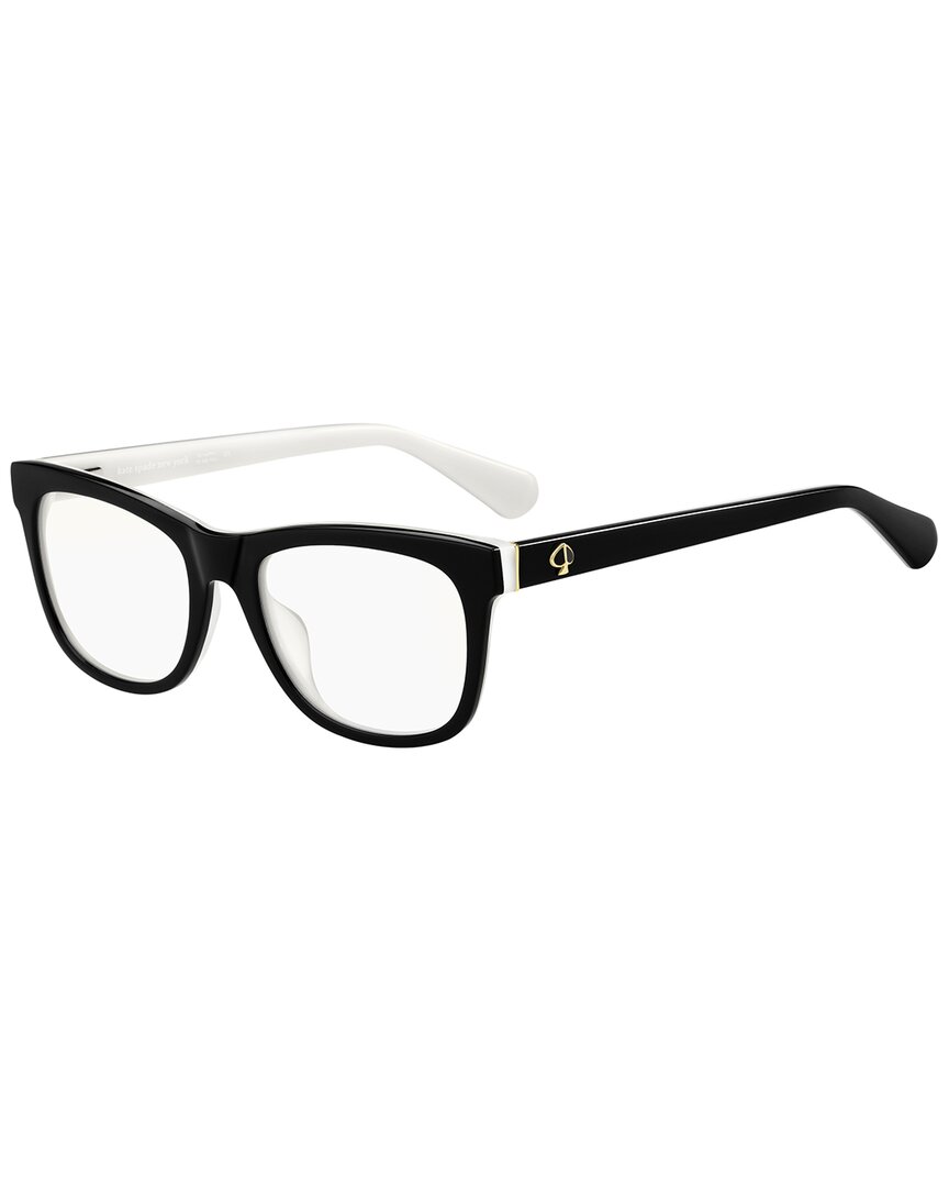 Kate Spade New York Women's Jackalyn 50mm Optical Frames In Black