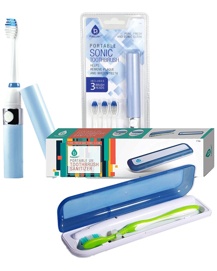 Shop Pursonic Unisex Travel Oral Care Essentials Bundle