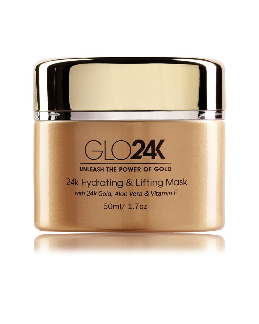 Glo24k 24k Hydrating & Lifting Mask With 24k Gold, Aloe Vera & Vitamin E