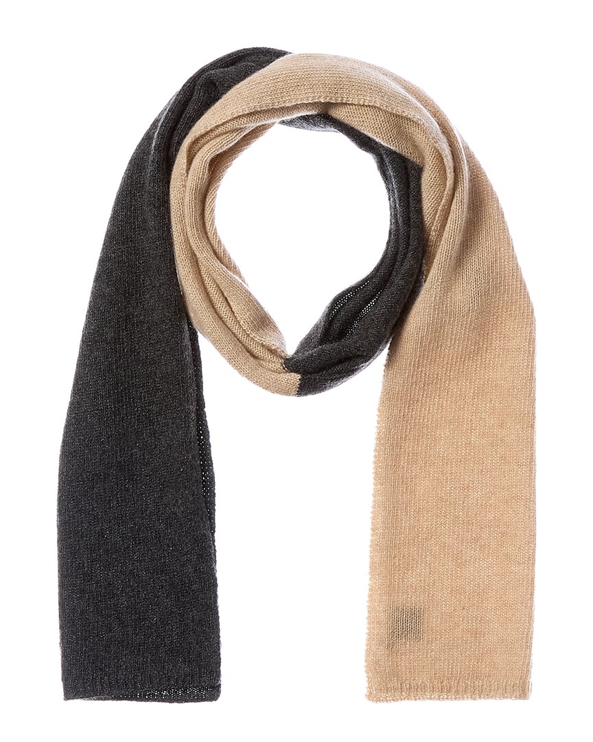 Portolano Colorblocked Cashmere Scarf In Multi