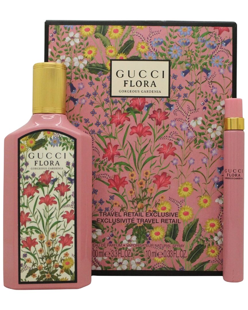 Shop Gucci Women's 3.3oz Flora Gorgeous Gardenia 2pc Set