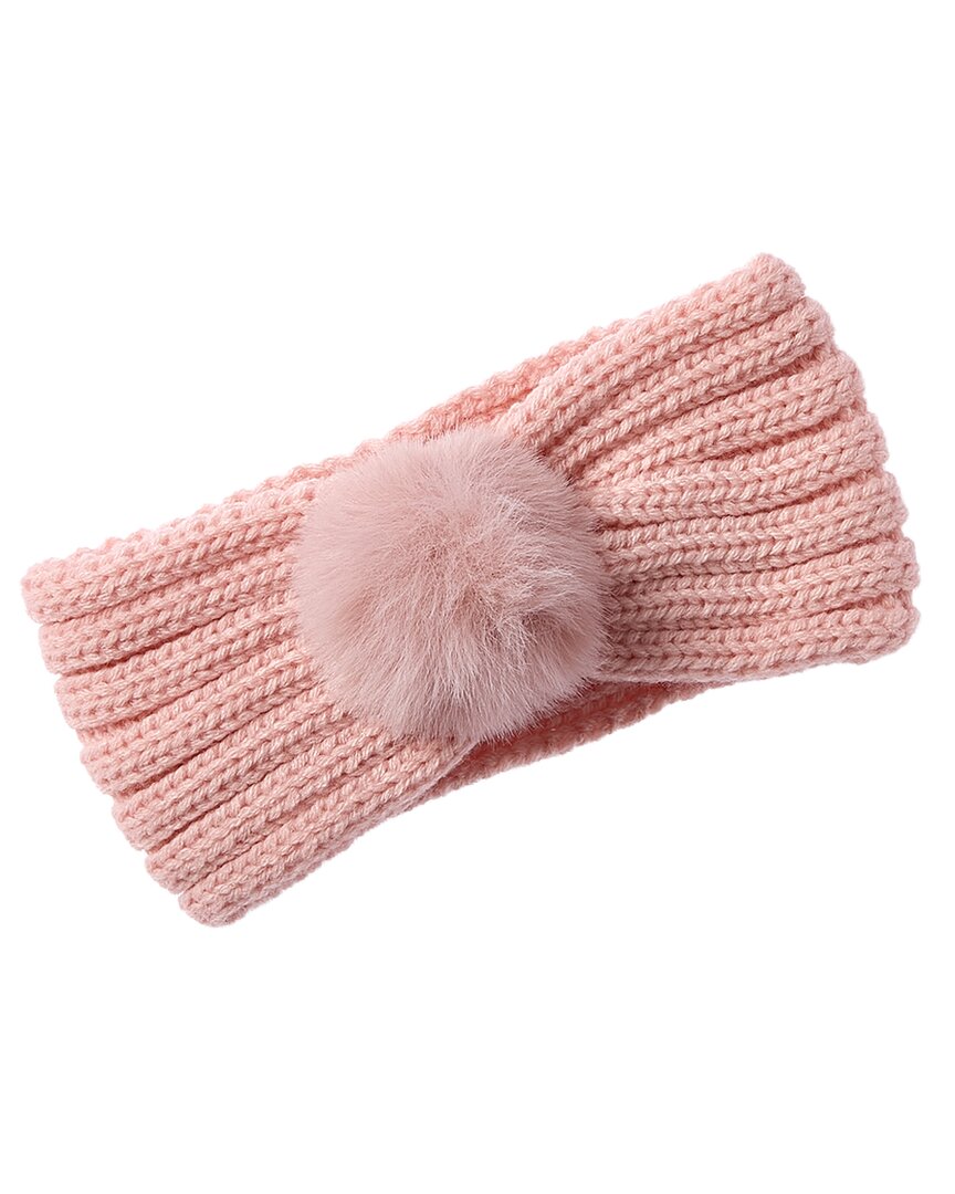Surell Accessories Knit Headband In White