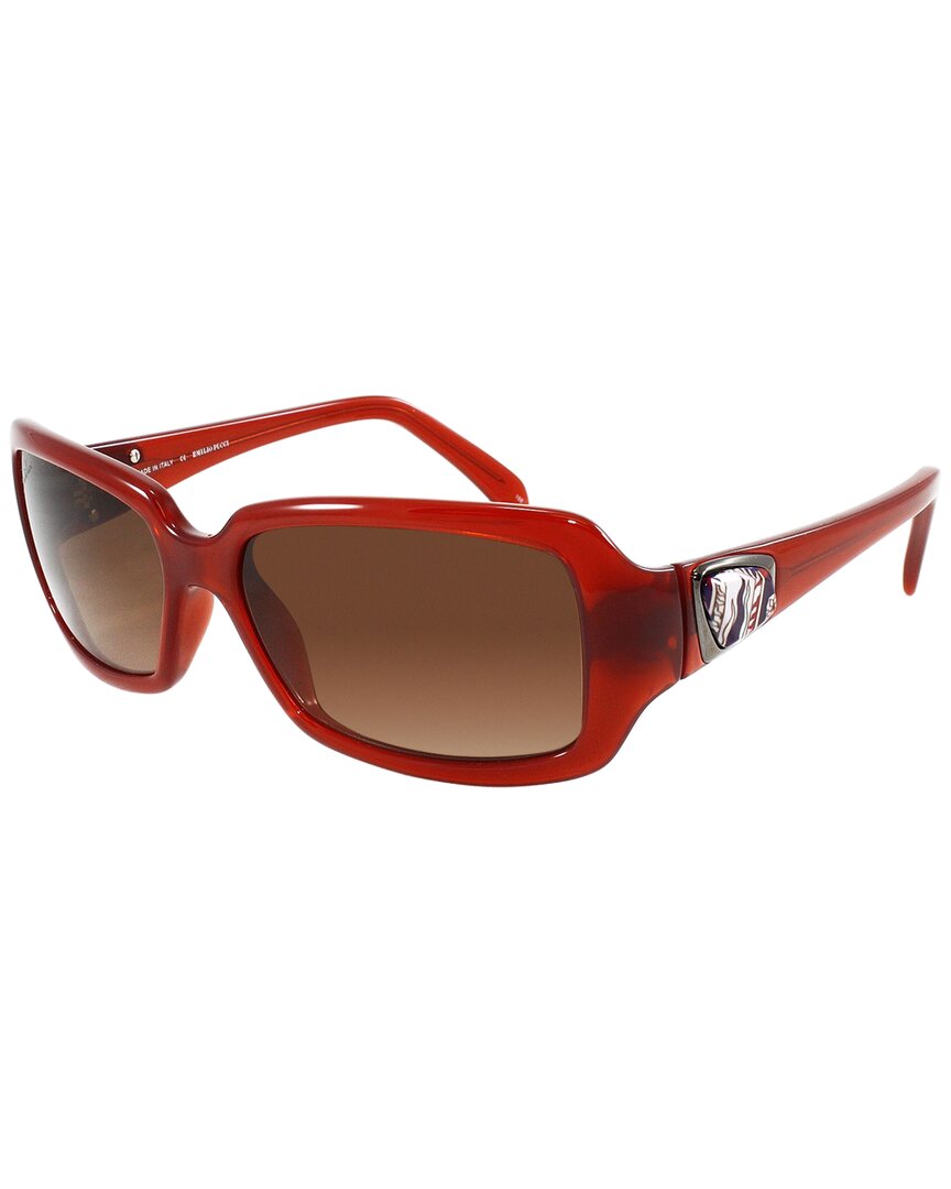 Emilio Pucci Women's Ep693s 56mm Sunglasses In Brown