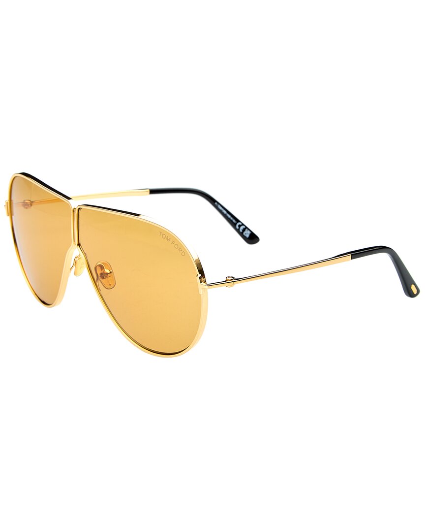 Tom Ford Men's Keating 71mm Sunglasses In Gold