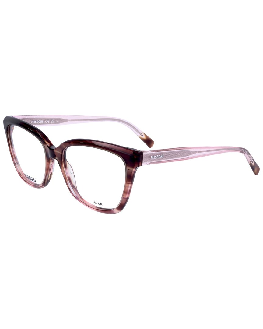 Missoni Women's 53mm Optical Frames In Metallic