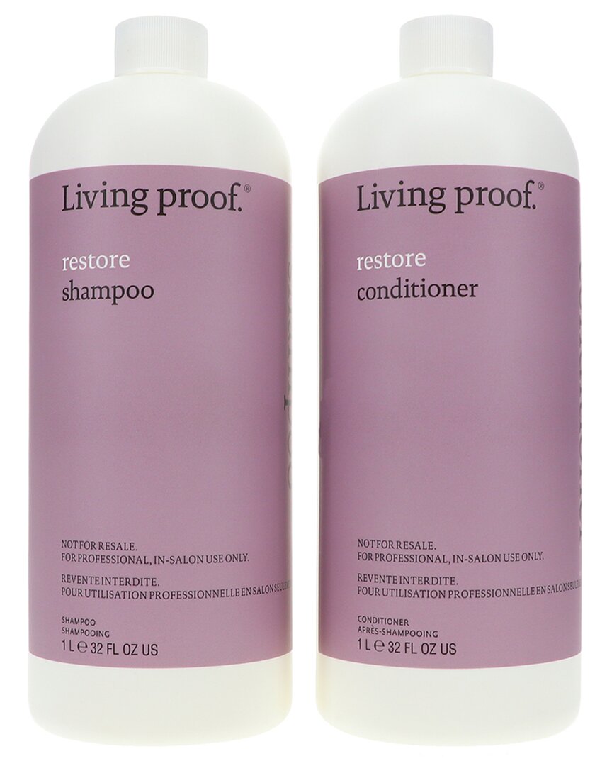 Living Proof Restore Shampoo 32oz & Restore Conditioner 32oz Combo Pack