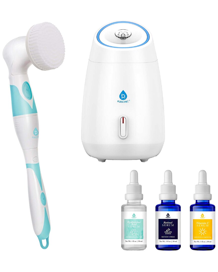 Pursonic Women's Complete Spa & Skincare Bundle