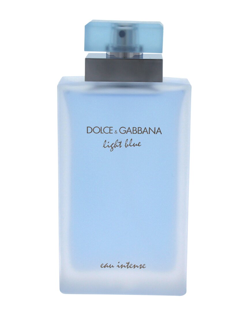 Dolce & Gabbana Women's 3.3oz Floral Light Blue Eau Intense Edp