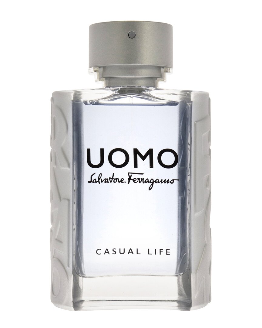 Ferragamo Men's 3.4oz Uomo Casual Life Edt
