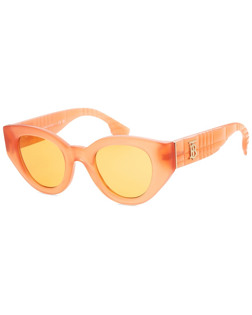 Burberry Women's Be4390 47mm Sunglasses In Orange
