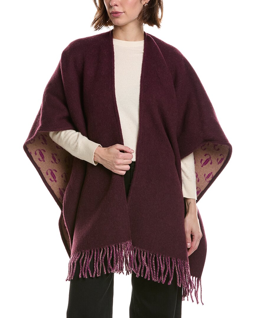 Jimmy Choo Wool-blend Wrap In Brown