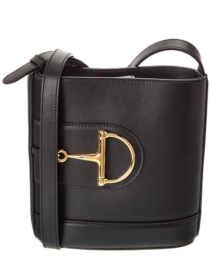 Gucci 73 Small Leather Bucket Bag