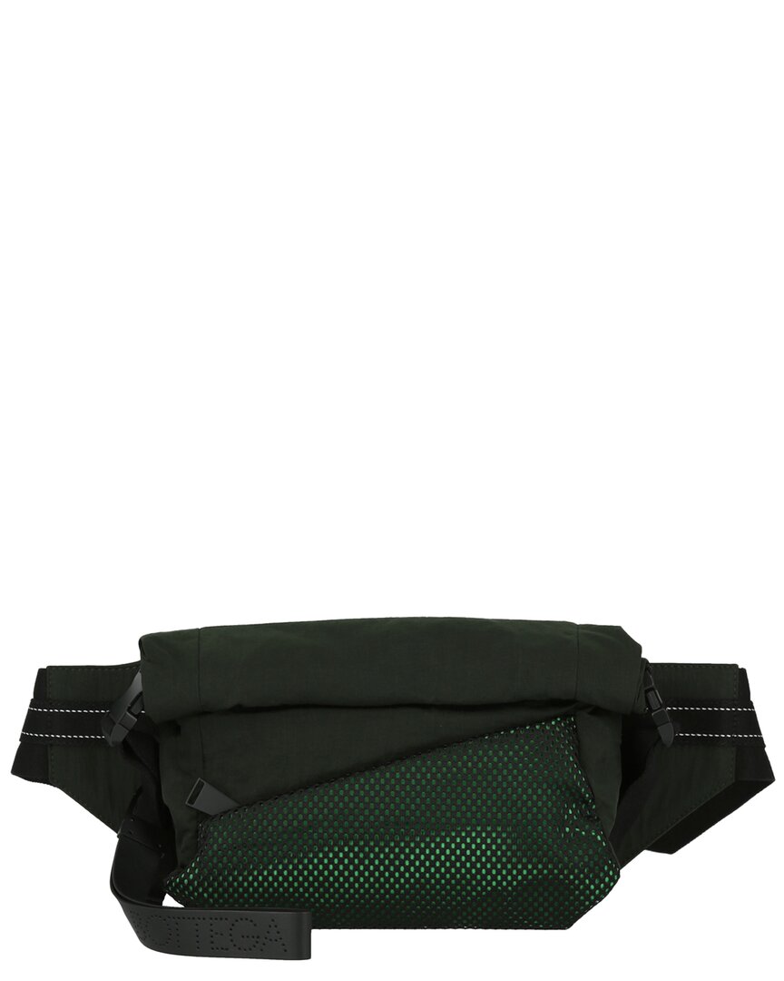 Bottega Veneta Tech Nylon Belt Bag In Green