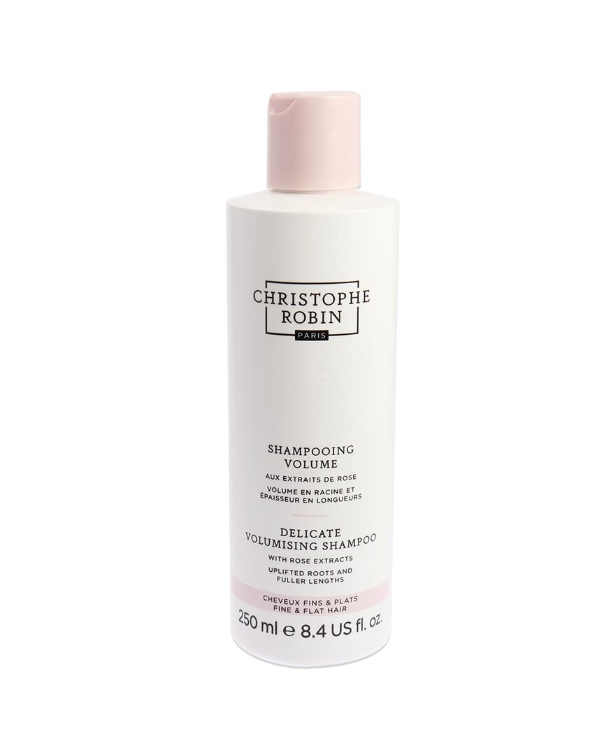 Christophe Robin 8.4oz Delicate Volumizing Shampoo With Rose Extracts In White