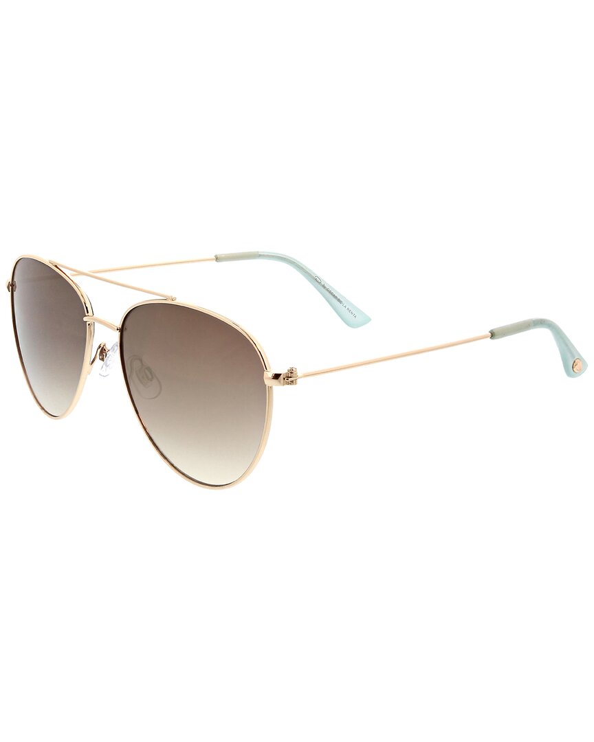Oscar De La Renta Women's Oss3110 57mm Sunglasses In Gold