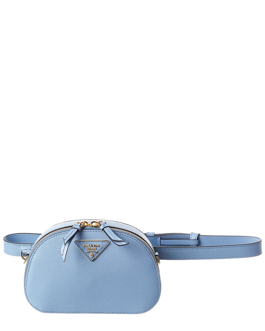 prada odette saffiano leather belt bag