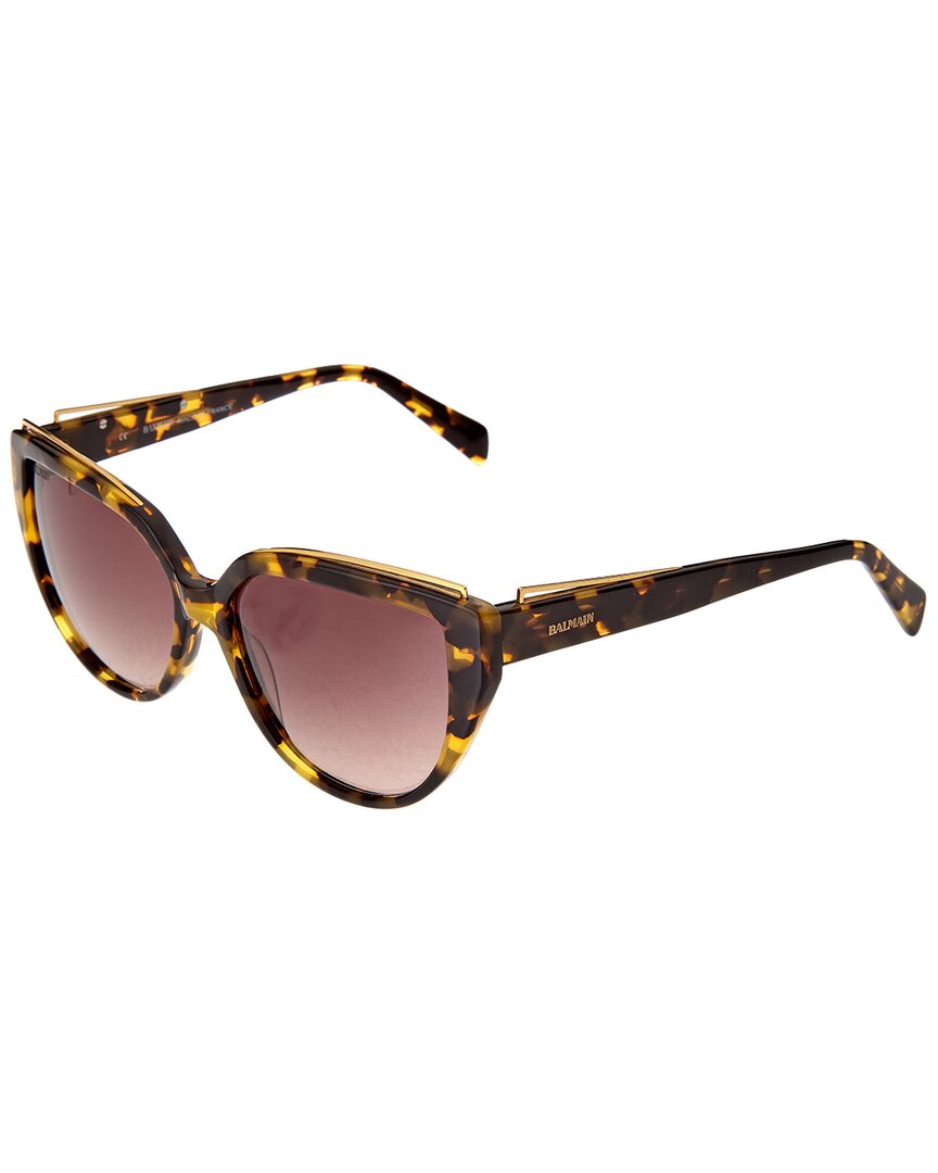 Balmain Women's Bl2107b 57mm Sunglasses In Brown