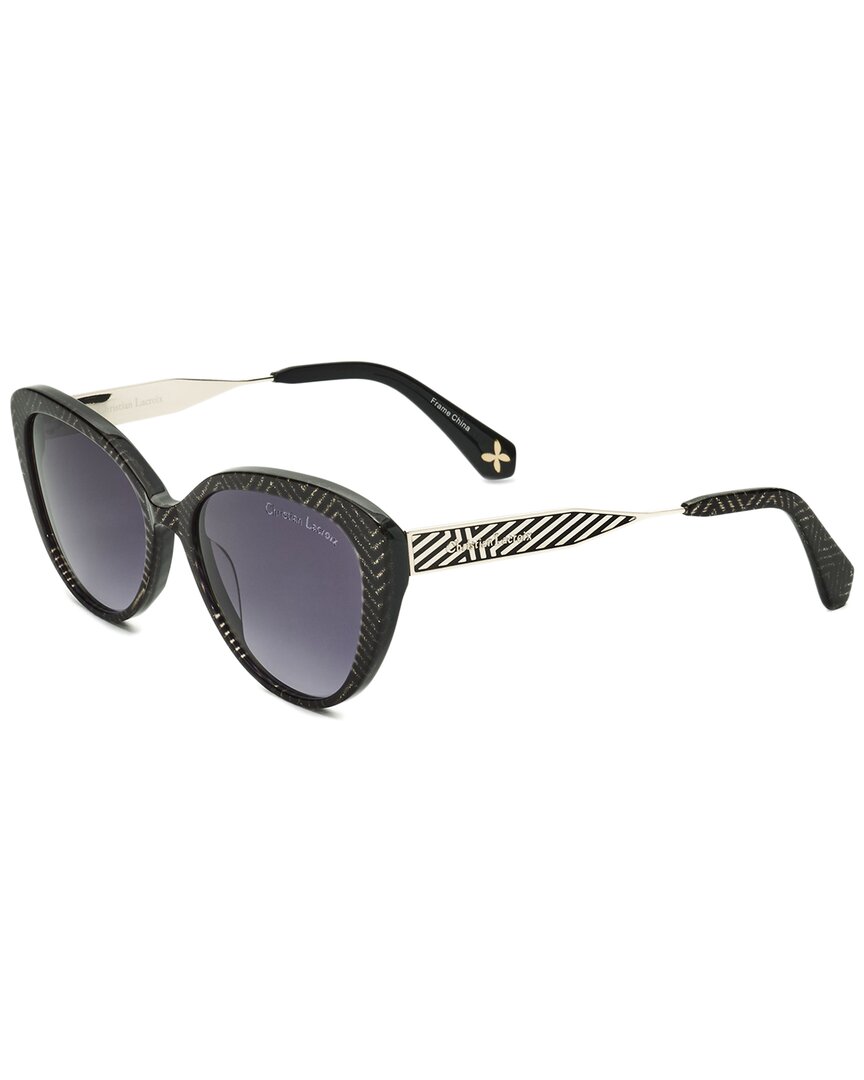 Christian Lacroix Women's Cl5082 55mm Sunglasses In Gray