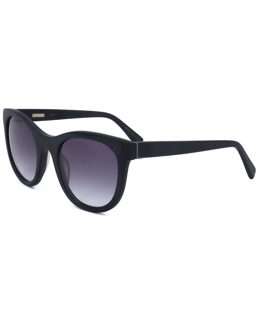 Shop Derek Lam Women's Haley 52mm Sunglasses In Black