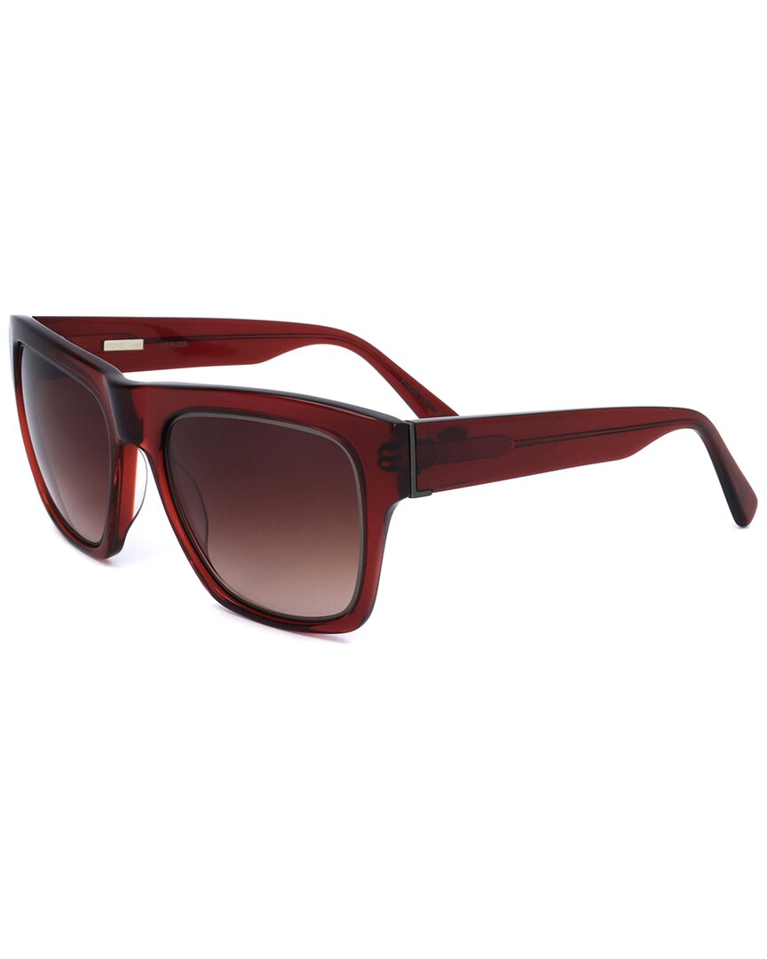 Shop Derek Lam Unisex Merce 54mm Sunglasses In Red