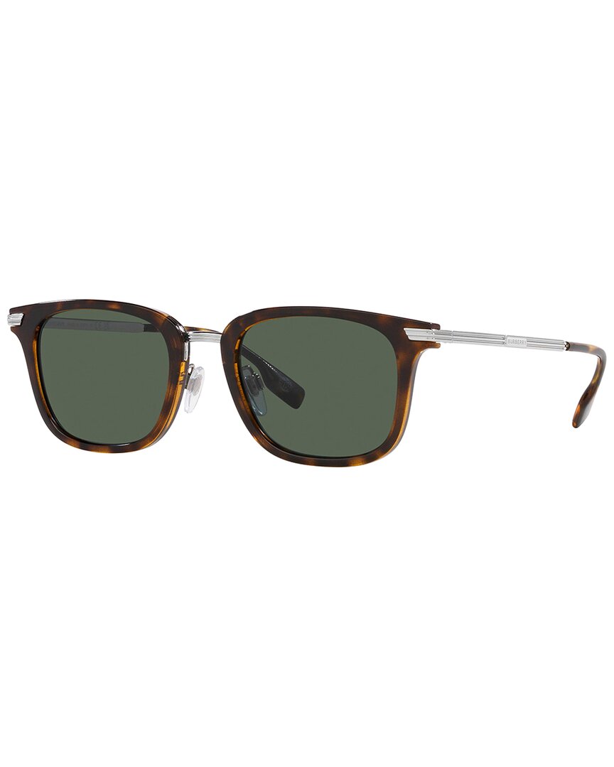 Burberry Men's Be4395 51mm Sunglasses In Brown