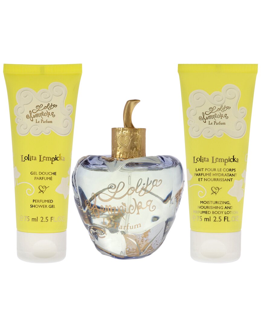 Lolita Lempicka Women's Le Parfum 3pc Gift Set In White