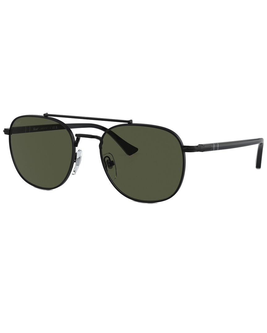 Persol Round-frame Sunglasses In Black