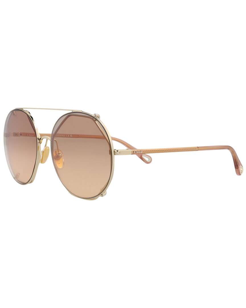 Chloé Chloe Novelty Sunglasseswomensch0041s-30009770003 In Pink