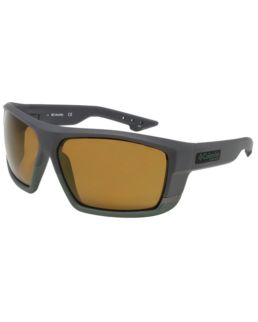 Columbia Men's C509sp 64mm Polarized Sunglasses In Brown