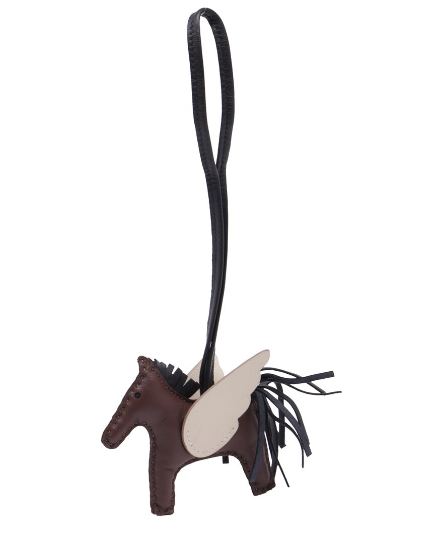 Pre-owned Hermes Hermès Milo Rodeo Pegase Horse Bag Charm (authentic Pre-loved)