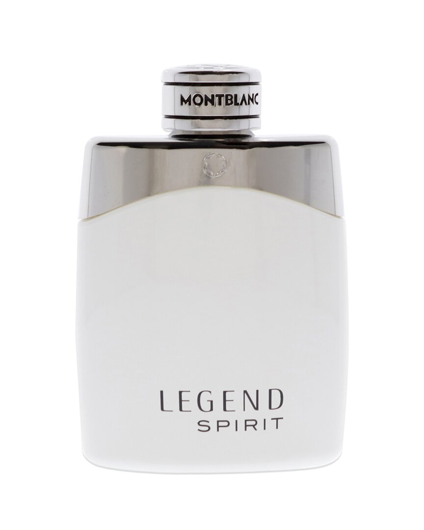 Montblanc Mont Blanc Men's 3.3oz Legend Spirit Eau De Toilette In White