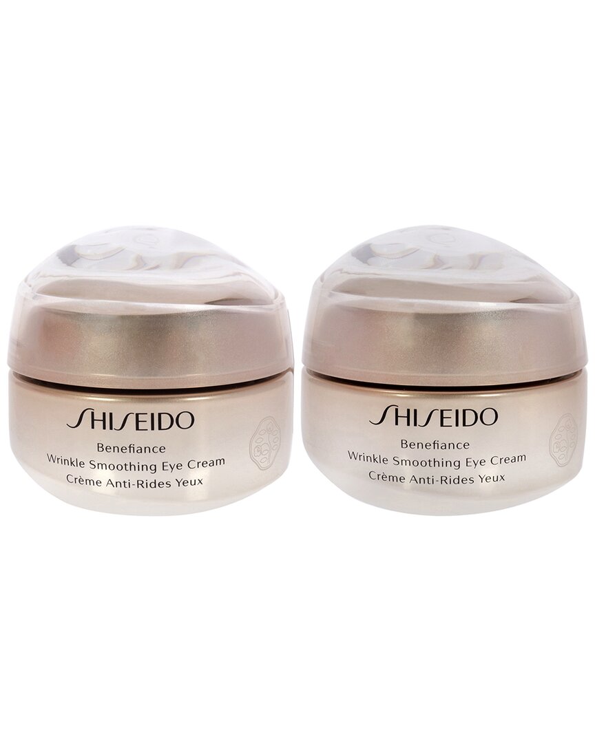 Shiseido Women's 2 X 0.5oz Benefiance Wrinkle Smoothing Eye Cream Duo