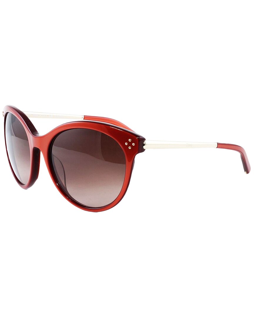 Chloé Women's Ce641 56mm Sunglasses In Red