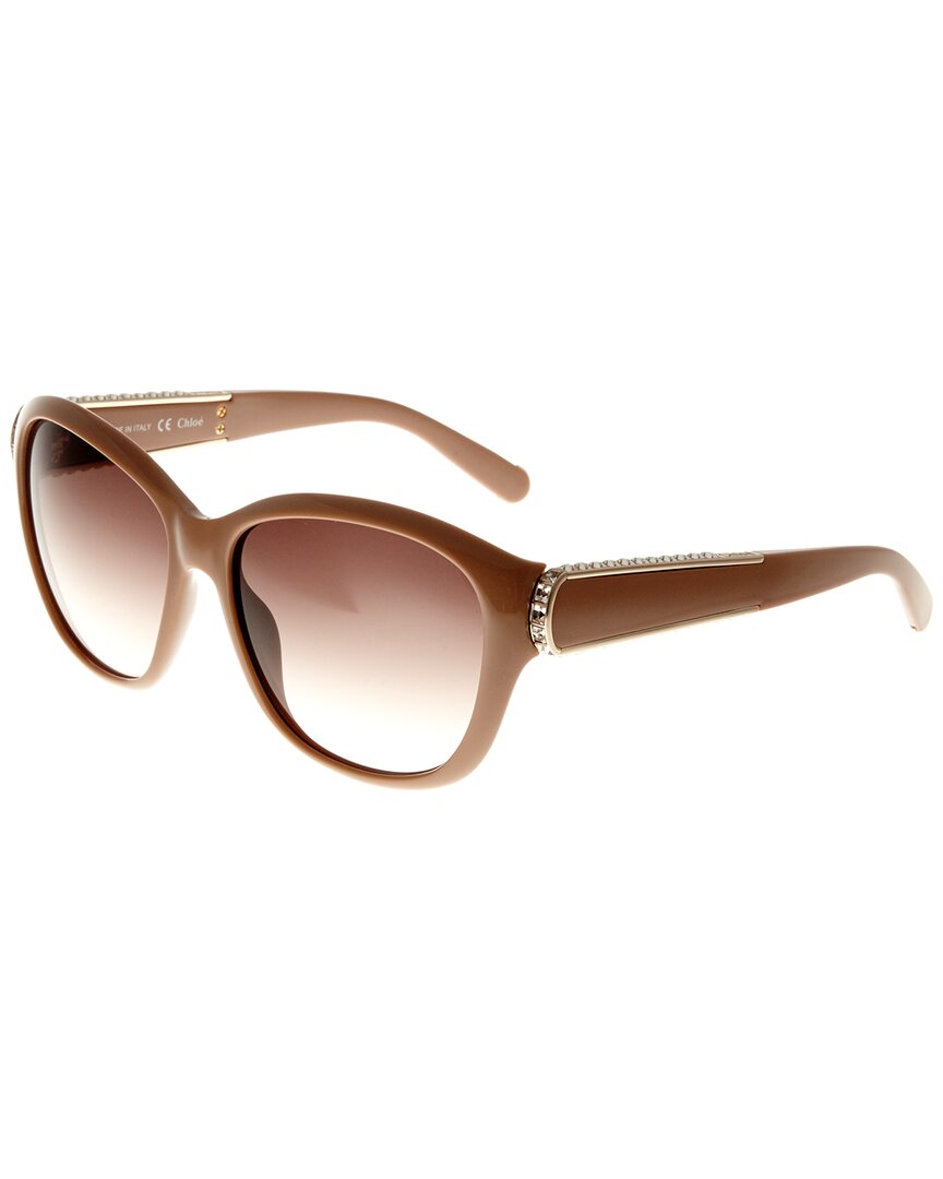 Chloe CH0008S Square Sunglasses | Fashion Eyewear US