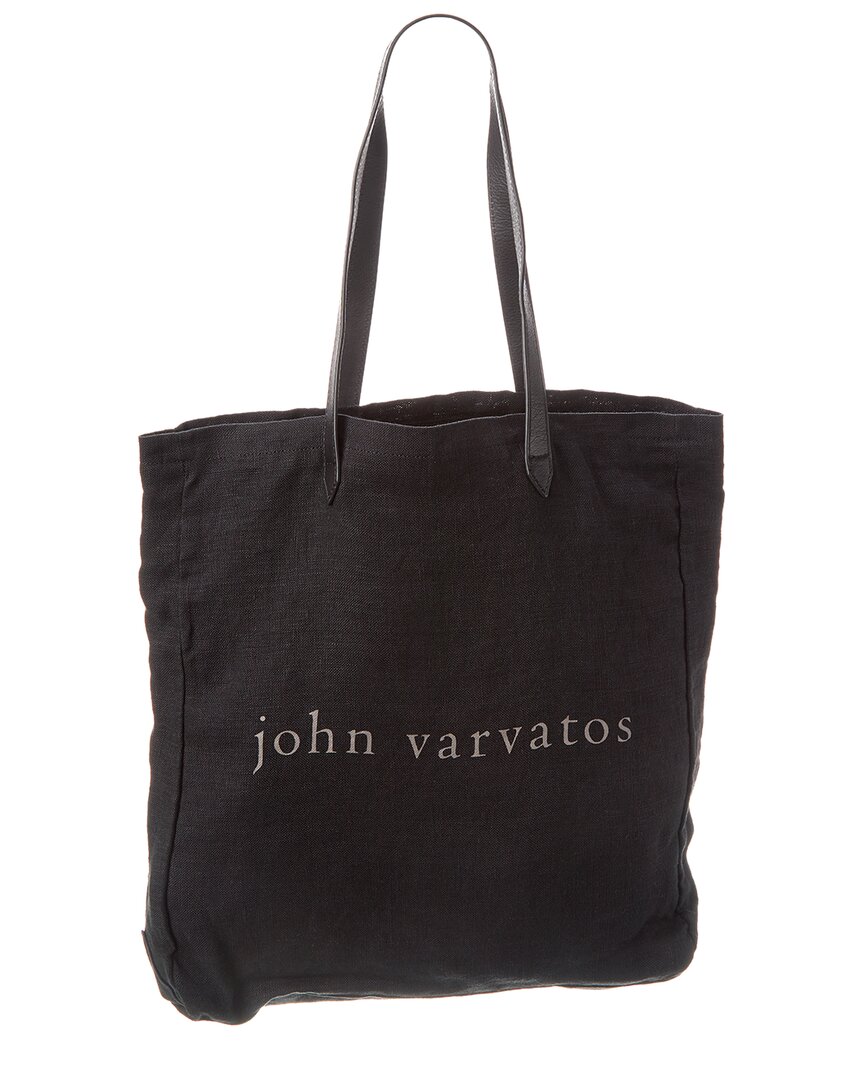 John Varvatos Heritage Tote In Black