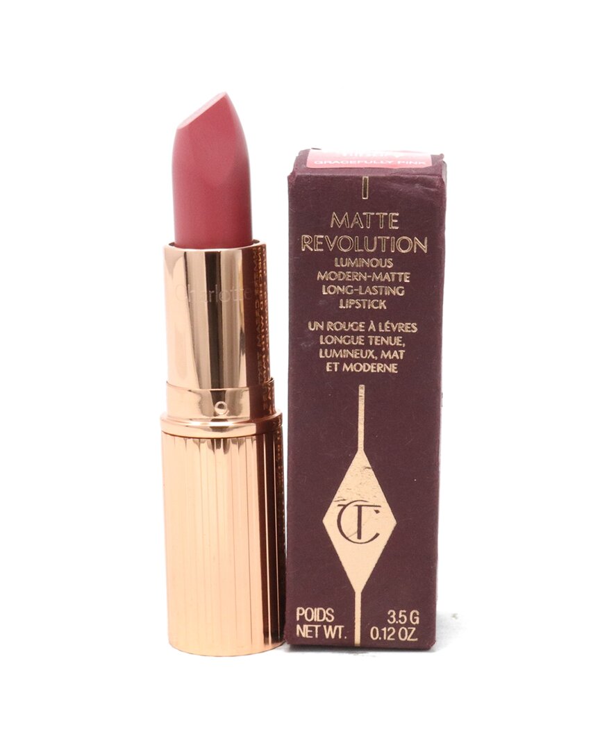 Charlotte Tilbury Women's 0.12oz Gracefully Pink Hot Lips Matte Revolution