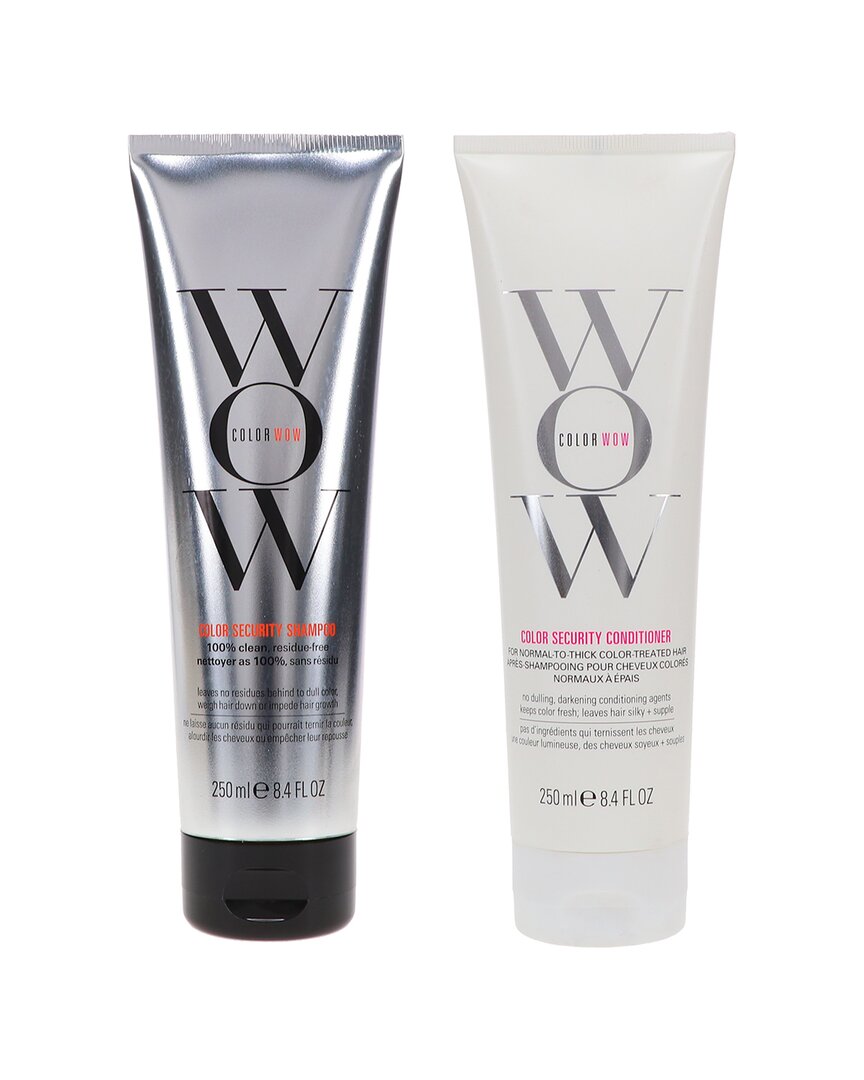 Color Wow 16.8oz Color Security Shampoo& Conditioner, Normal To Thick Hair Combo Pack
